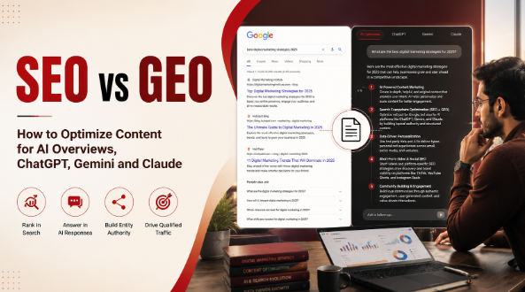 SEO vs GEO: How to Optimize Content for AI Tools